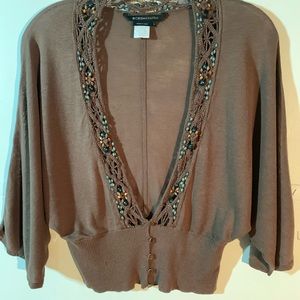 BCBGMAXAZRIA Cropped Cardigan